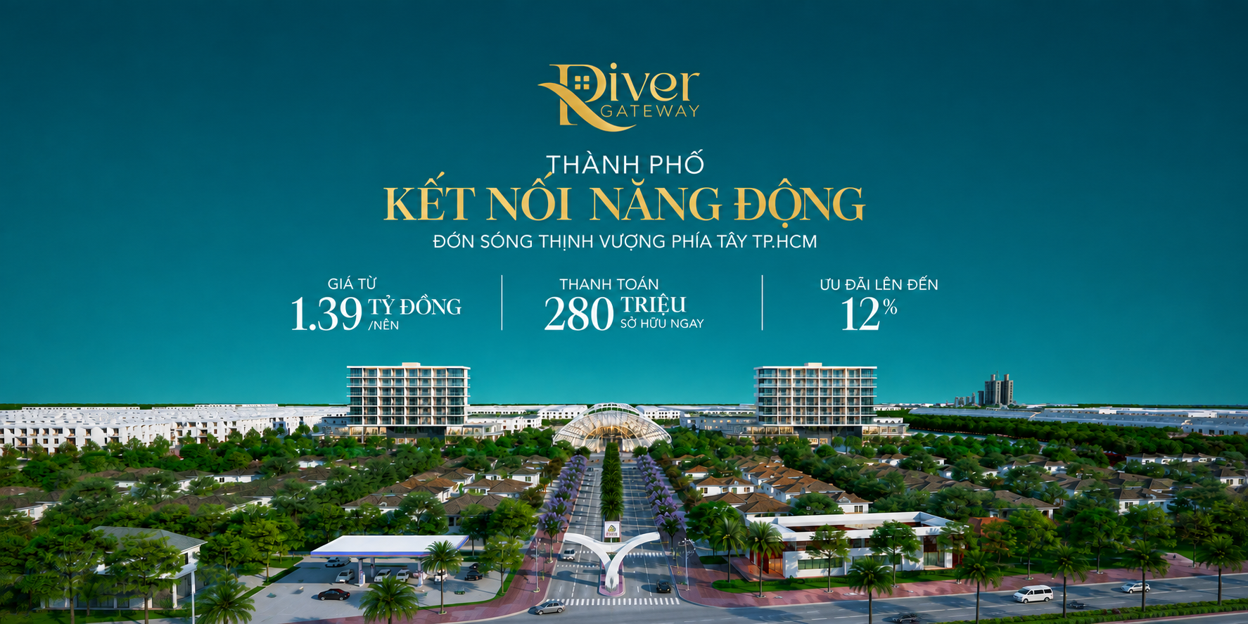 River Gateway · Khu Tây TP.HCM — Thành phố kết nối năng động